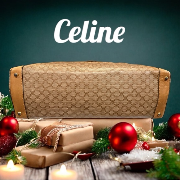Celine Macadam Top Handle Vintage Bag. EUC. - Picture 9 of 15